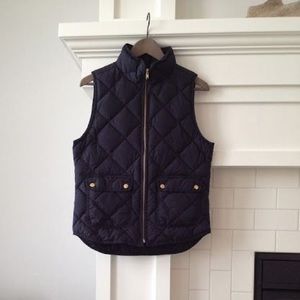 Jcrew quilted vest NWT